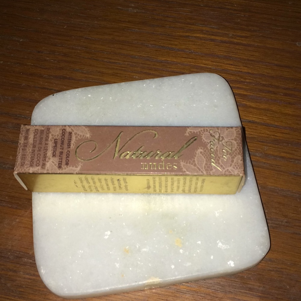 Too faced natural nude lipstick OVEREXPOSED (NWOT)